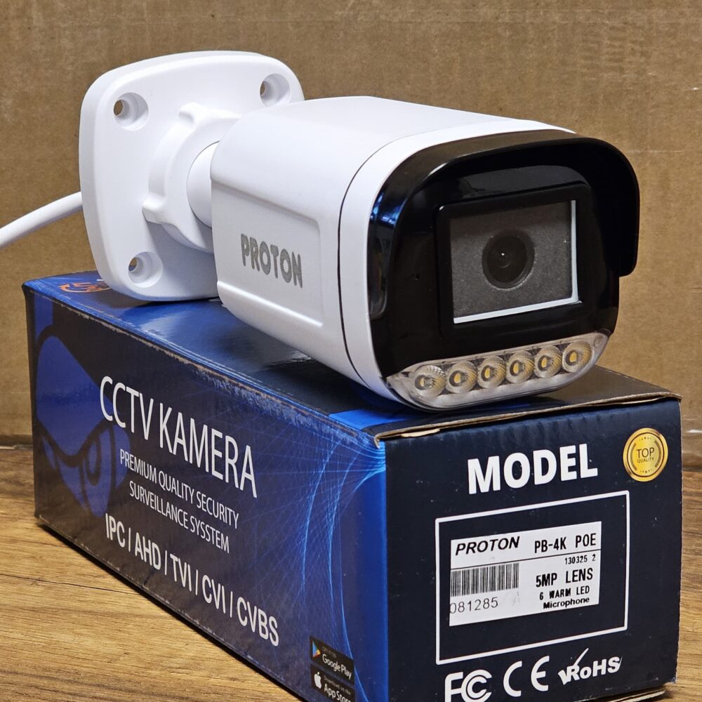  PB-4K POE 4K IP Güvenlik Kamerası