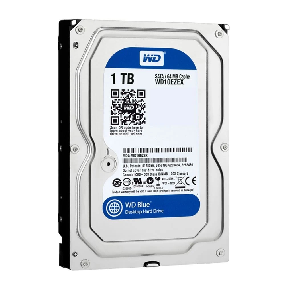 Western Digital 1 TB Harddisk Caviar Blue WD10EZEX